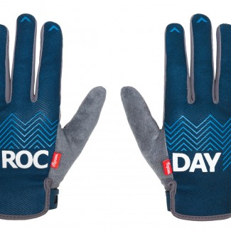 gloves ELEMENT blue front Cycleholix