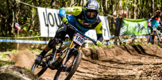 UCI Downhill Worldcup 2017 – Training in Lourdes