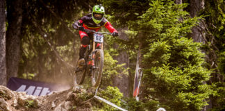 UCI Downhill Worldcup 2017 – Volle Action aus der Qualifikation Johannes Fischbach sicherte sich in der Quali einen guten 21. Platz.