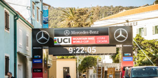 UCI Downhill Worldcup Losinj 2018 – Trackwalk und Pits UCI Downhill Worldcup Losinj 2018