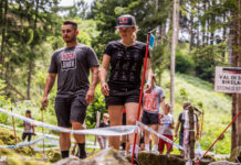 UCI Downhill World Cup Val di Sole 2018 – Track Walk und Pits UCI Downhill World Cup 2018 Val di Sole