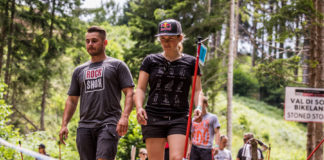 UCI Downhill World Cup Val di Sole 2018 – Track Walk und Pits UCI Downhill World Cup 2018 Val di Sole