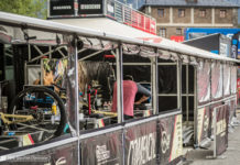 UCI Downhill World Cup 2018 La Massana – Trackwalk und Pits