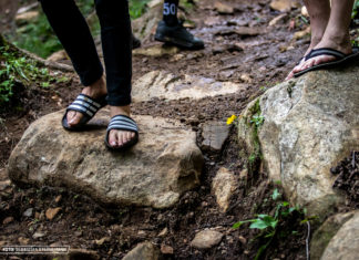 UCI Downhill World Cup Mont-Sainte-Anne 2018 – Track Walk und Pits