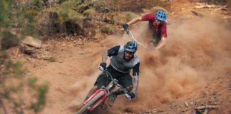 Feinste Trail Action im Staub mit Sam Hill und Kilian Bron