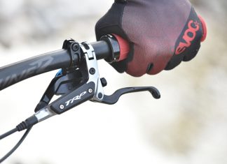TRP DH-R EVO – Die neue Downhill-Bremse mit mächtigen Scheiben