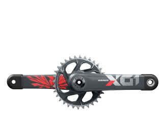 SRAM Eagle – jetzt mit noch mehr Bandbreite SRAM Eagle X01 Kurbel