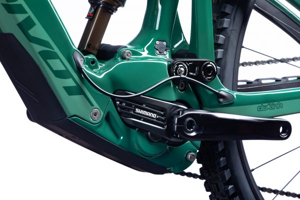 Shimano EP8 Cable Routing Green Cycleholix