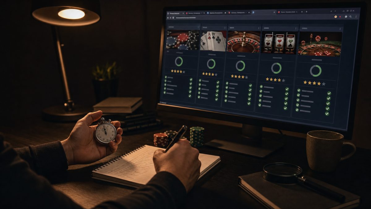Testmethodik seriöse Online Casinos 2026