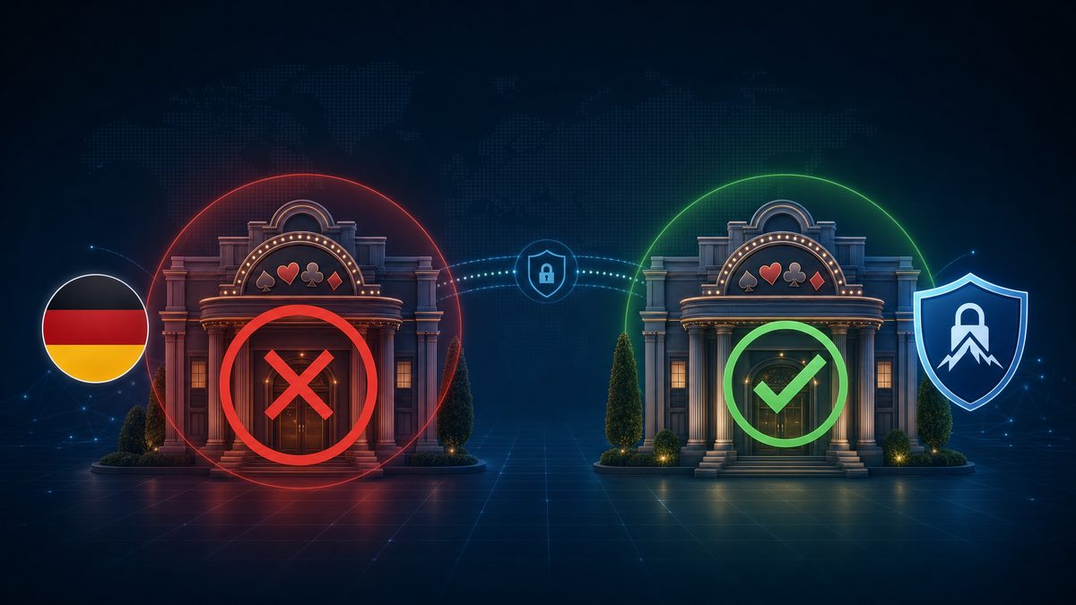 Casino Geo-Block DE vs VPN-Zugang