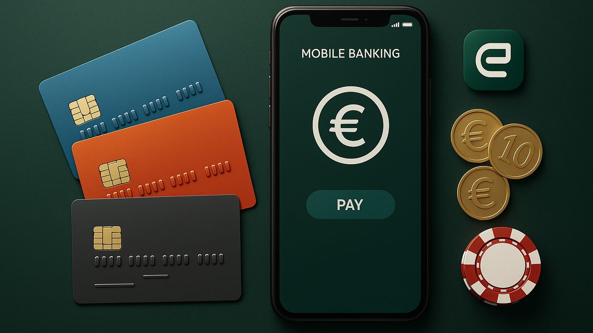 Zahlungsmethoden für Echtgeld Casinos in EUR