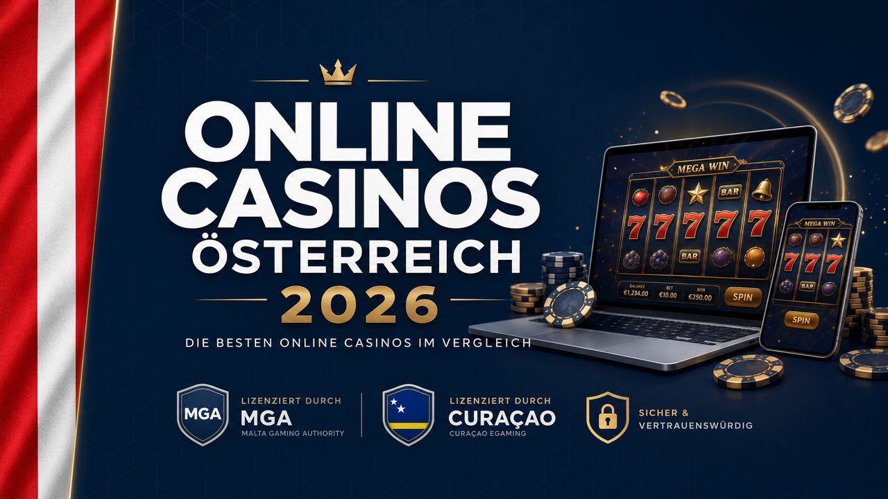 Online Casinos Österreich 2026 – die besten Anbieter im Vergleich